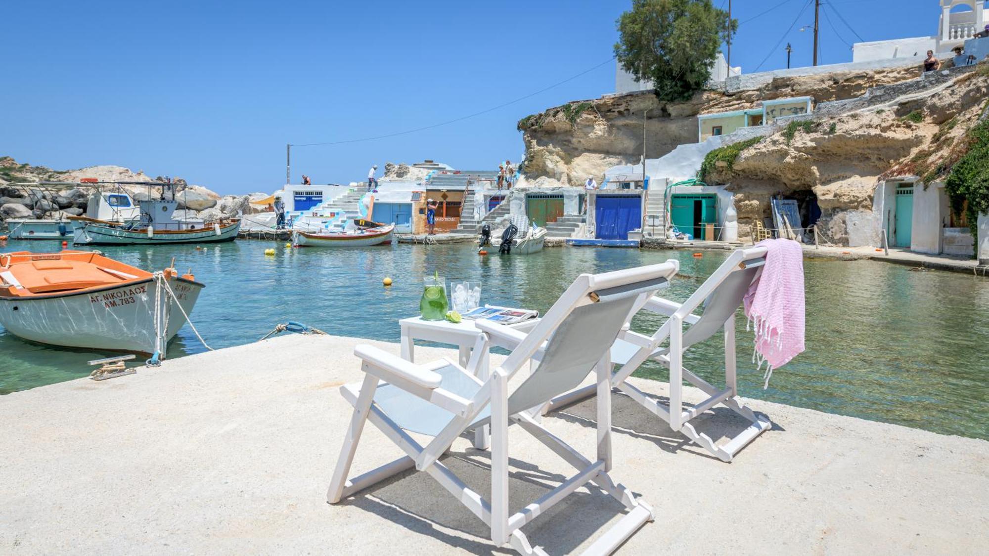 Hébergement de vacances Esperanza Boathouses Mandrakia